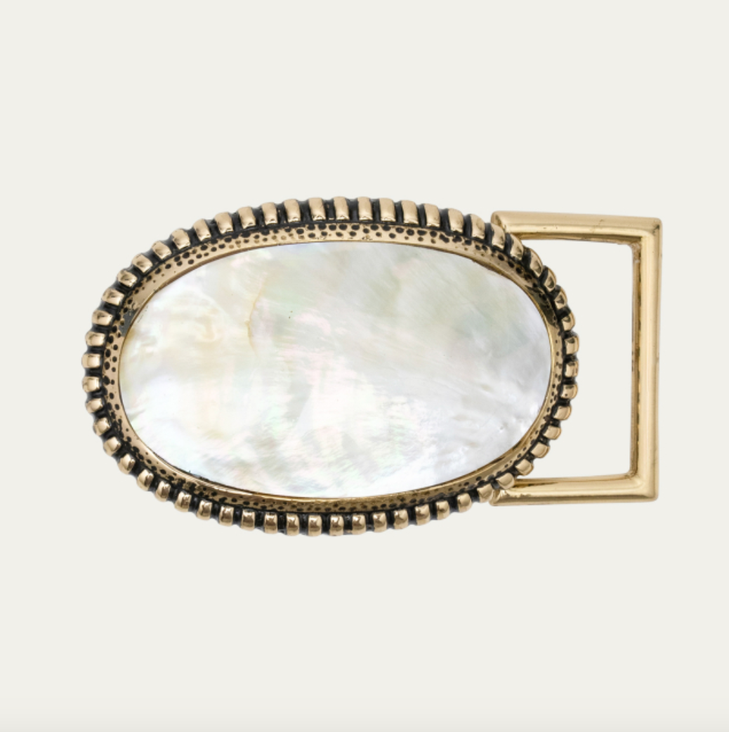 Boucle Dallas Or et Nacre - Claris Virot