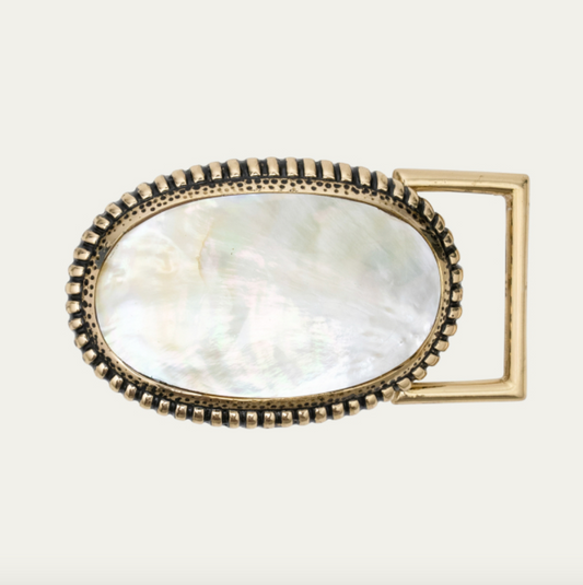 Boucle Dallas Or et Nacre - Claris Virot