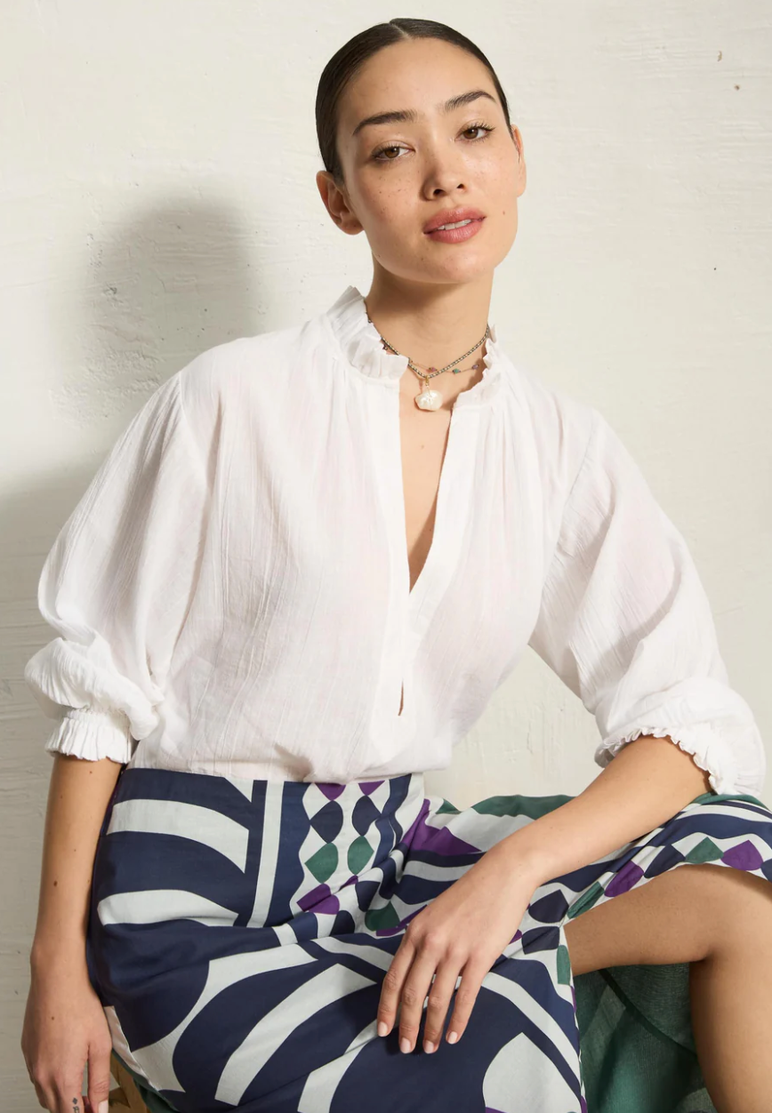 Blouse Sapho Off White - Mare Di Latte