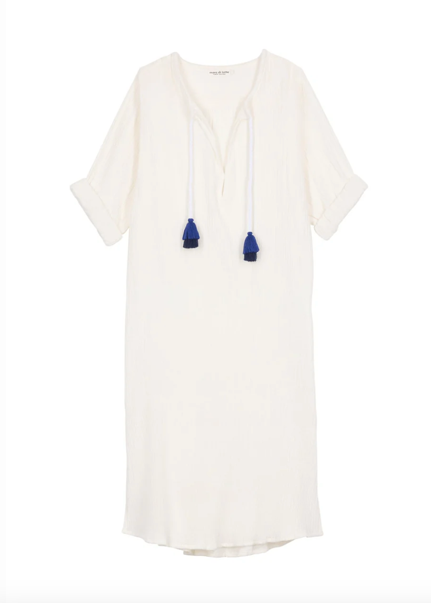 Robe Camille Blanche - Mare Di Latte