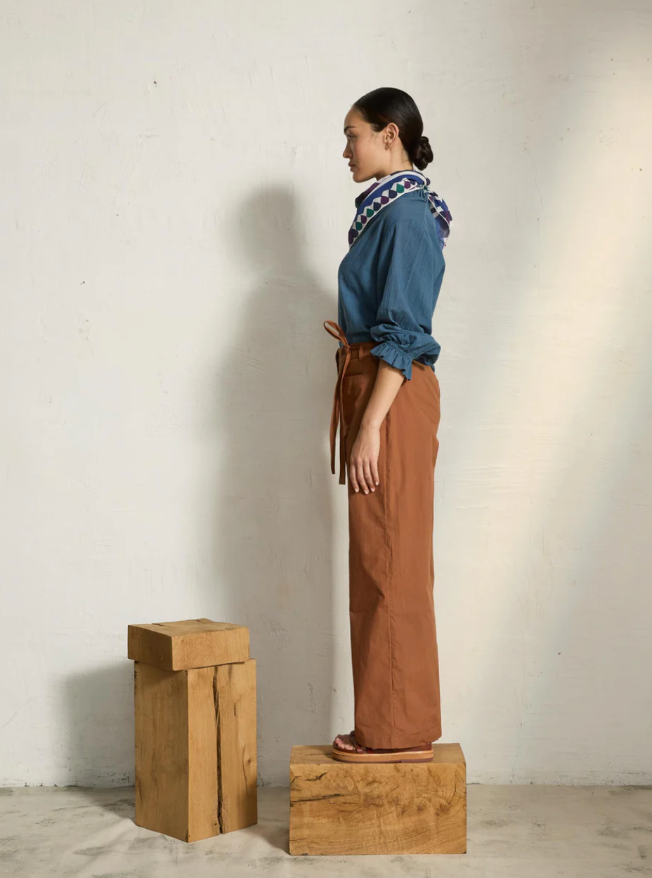 Blouse Sapho Storm Blue - Mare Di Latte