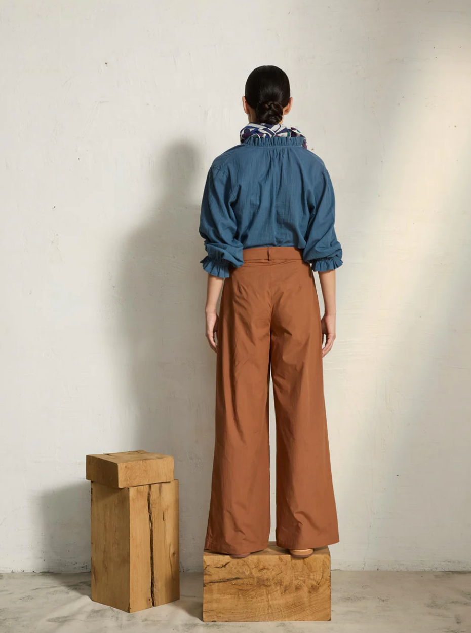 Blouse Sapho Storm Blue - Mare Di Latte