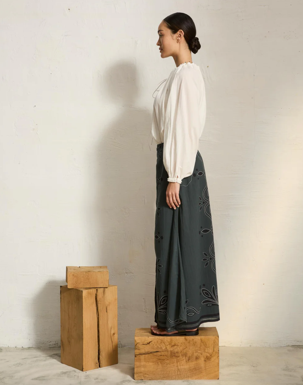 Blouse Bono White - Mare di Latte