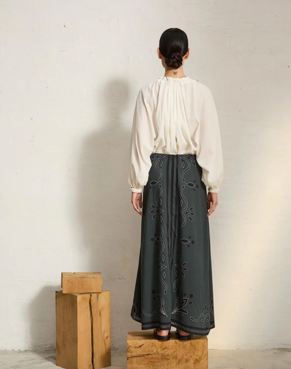 Blouse Bono White - Mare di Latte