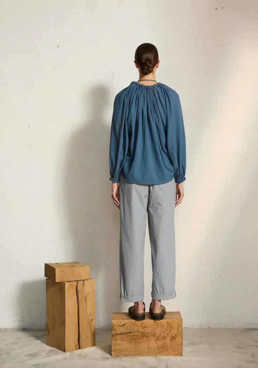 Blouse Bono Storm Blue - Mare di Latte