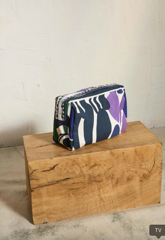 Vanity Pouch Riviera Violet - Mare di Latte