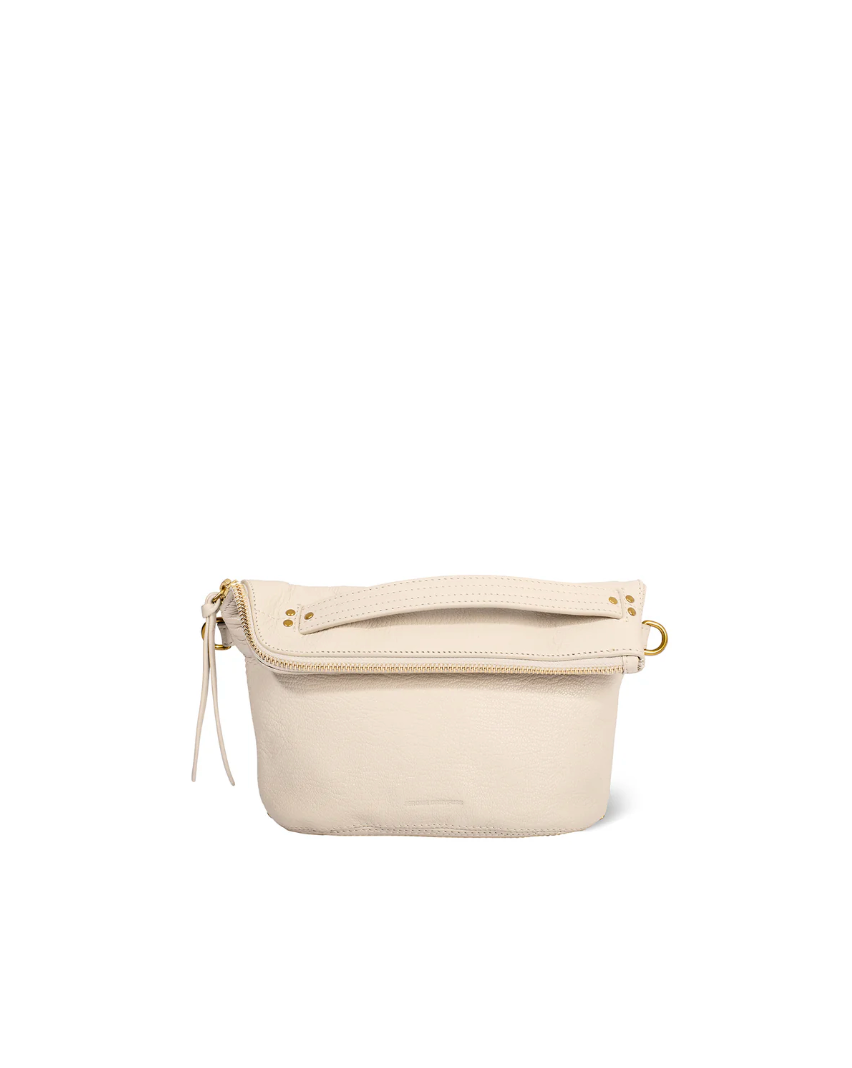 Pochette Lucky Chèvre Écru Grainé - Jérôme Dreyfuss