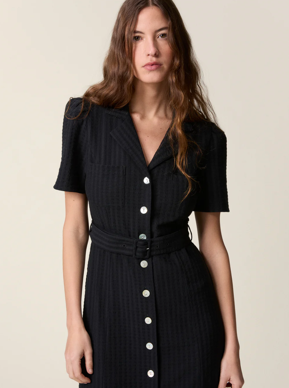 Robe Raella Noire - Rouje