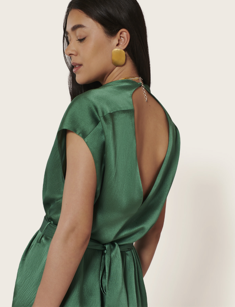 Robe Courte Soie Alicante Jalapenos - Karma Koma