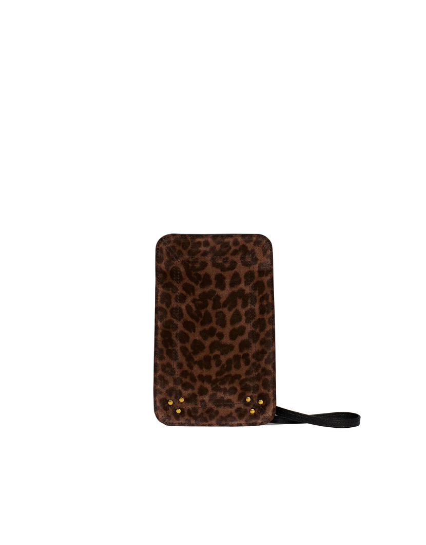 Etui Mobile Croûte Léopard Naturel - Jérôme Dreyfuss