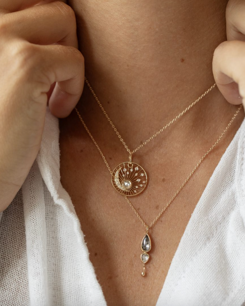 Collier Moon Crescent - Céline Daoust