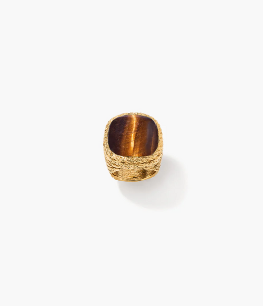 Bague Miki Oeil de Tigre - Aurélie Bidermann