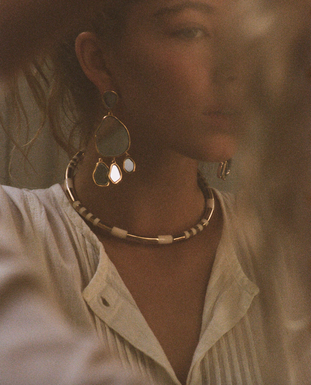 Collier Positano Ivoire - Aurélie Bidermann