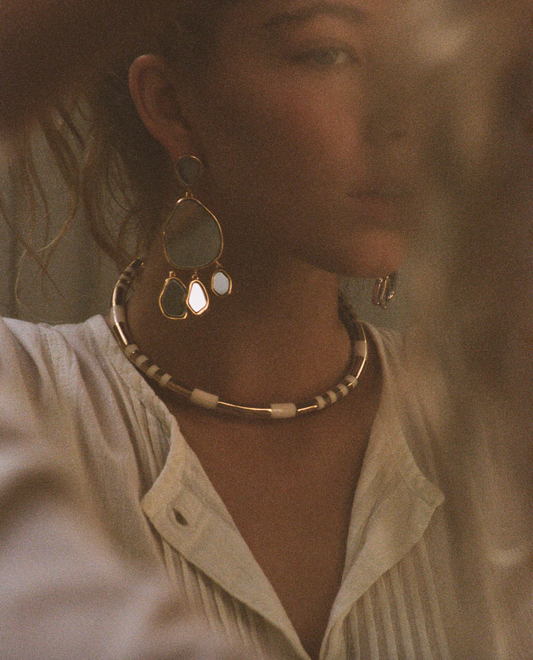 Collier Positano Ivoire - Aurélie Bidermann
