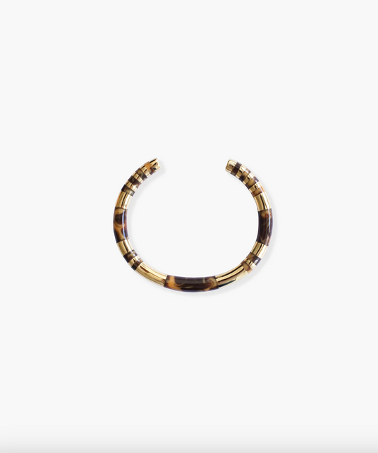 Jonc Positano Tye & Dye Oeil de Tigre - Aurélie Bidermann