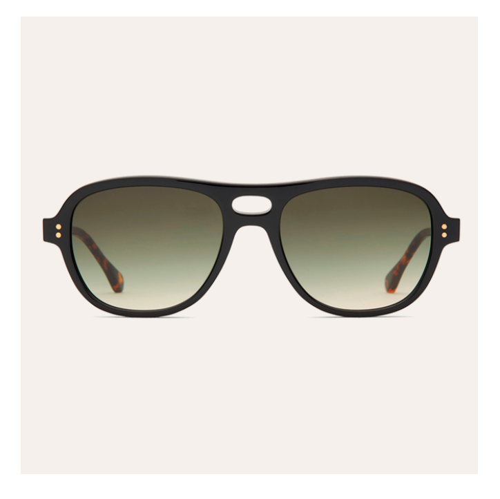Lunettes de Soleil Solor Noir Bicolore - Claris Virot