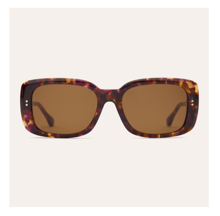 Lunettes de Soleil Bangka Forêt Brun - Claris Virot