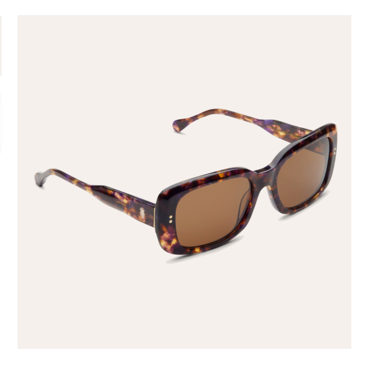 Lunettes de Soleil Bangka Forêt Brun - Claris Virot