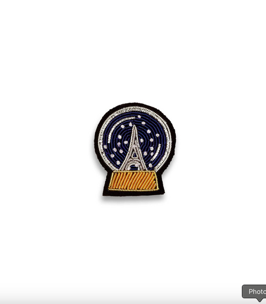 Broche Boule à Neige Paris - Macon et Lesquoy