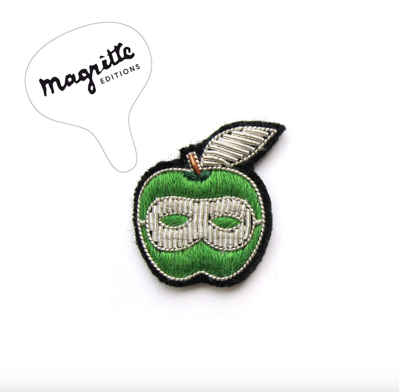 Broche Pomme Masquée - Macon et Lesquoy