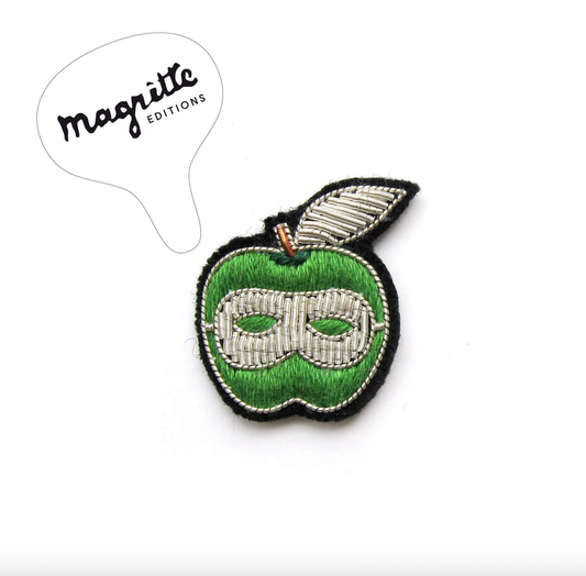 Broche Pomme Masquée - Macon et Lesquoy