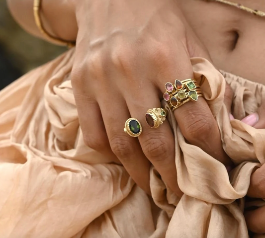 Bague Maharadjah Tourmalines - Room Service