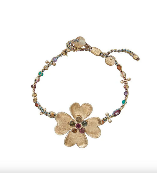 Bracelet Kasha Macramé Flower - Room Service