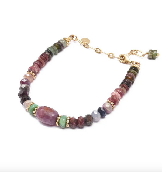 Bracelet Swann Rubis Tourmalines - Room Service