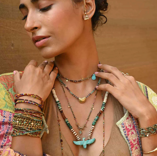 Sautoir Condor Chrysocolle - Room Service