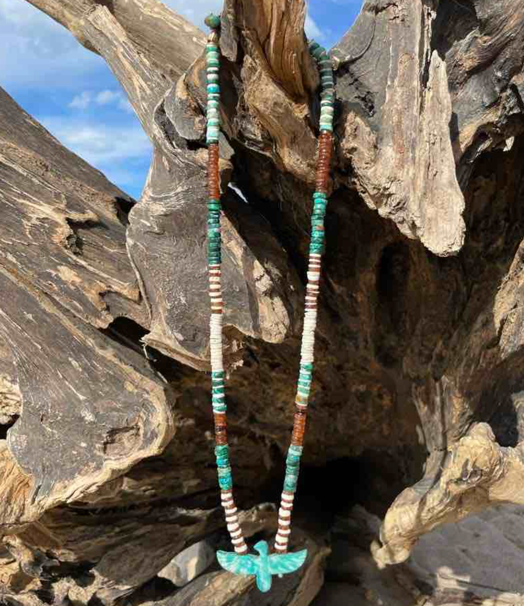 Sautoir Condor Chrysocolle - Room Service