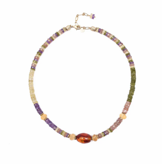 Collier Swahili Ambre - Room Service