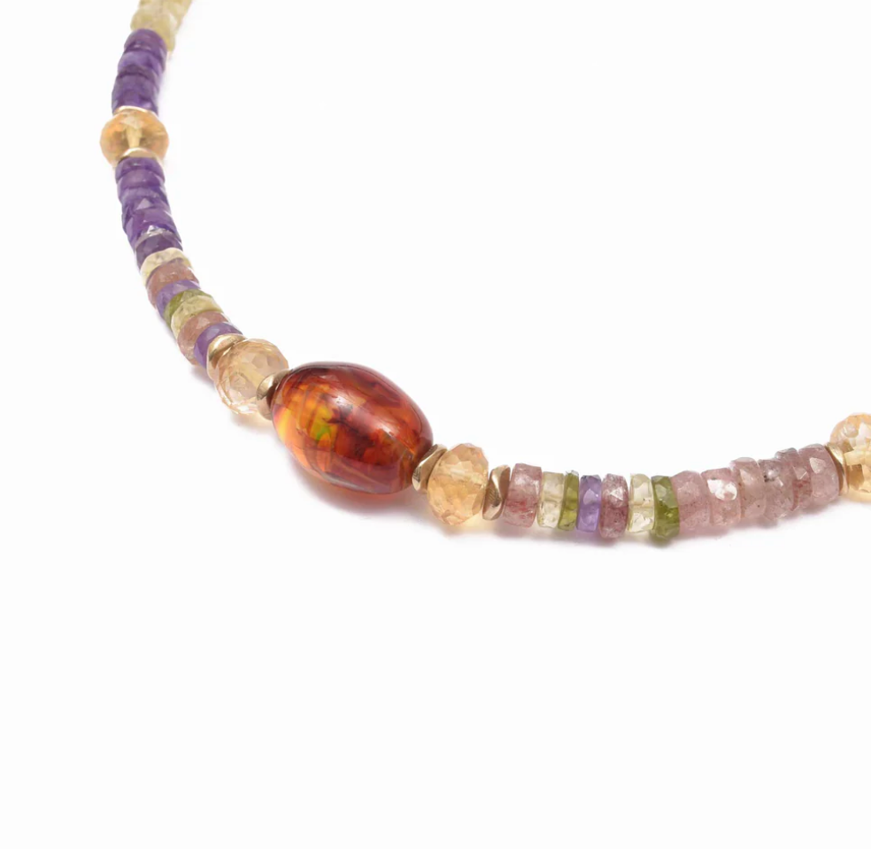 Collier Swahili Ambre - Room Service