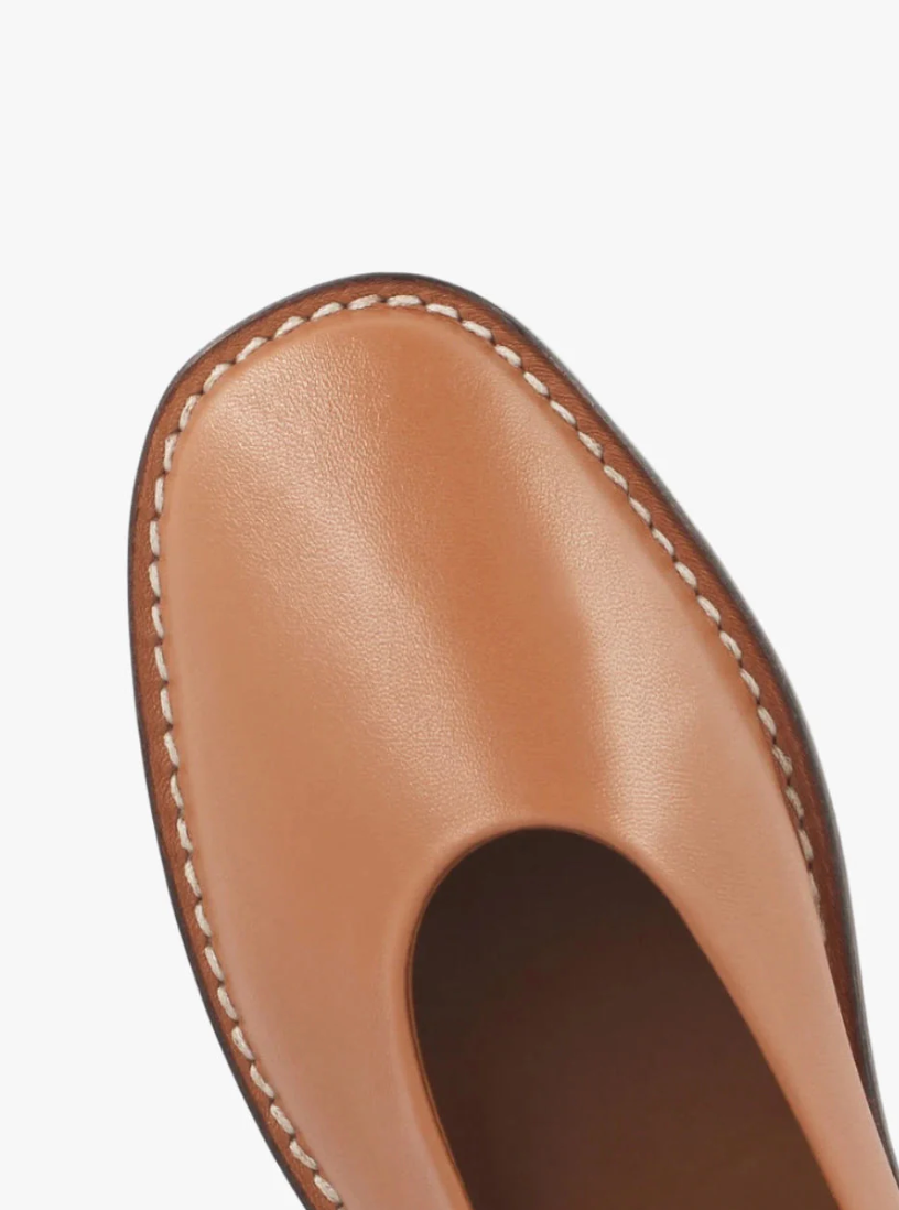 Ballerine Etche Toffee - Socque