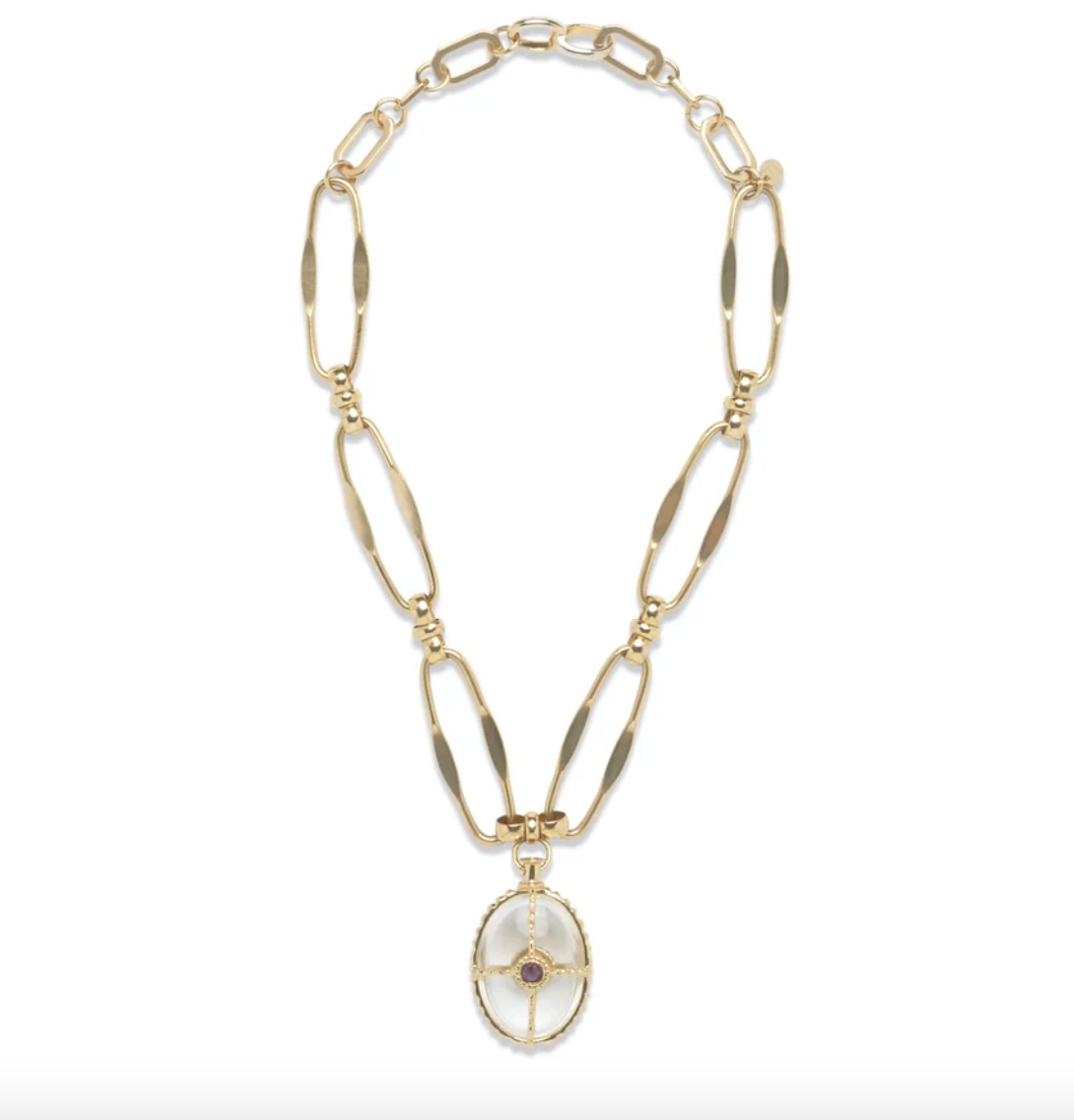 Collier Octave Chaîne XL Cristal de Roche - Room Service