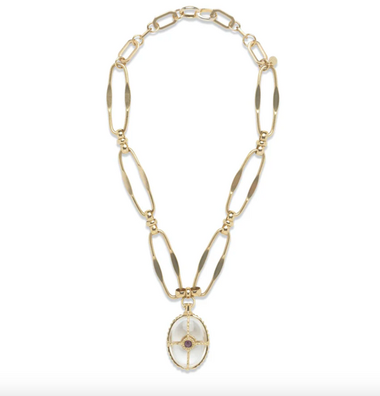 Collier Octave Chaîne XL Cristal de Roche - Room Service