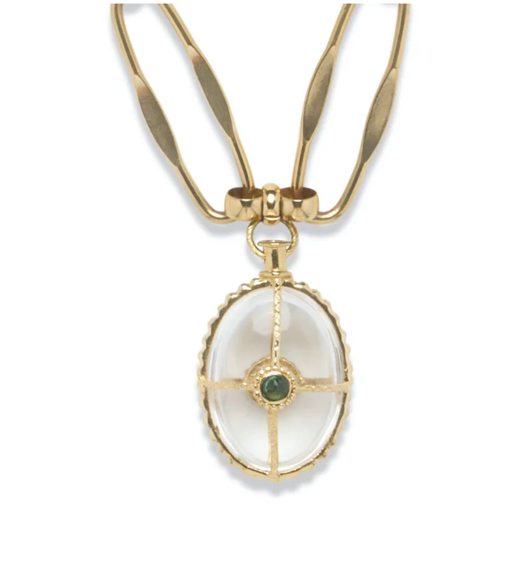 Collier Octave Chaîne XL Cristal de Roche - Room Service