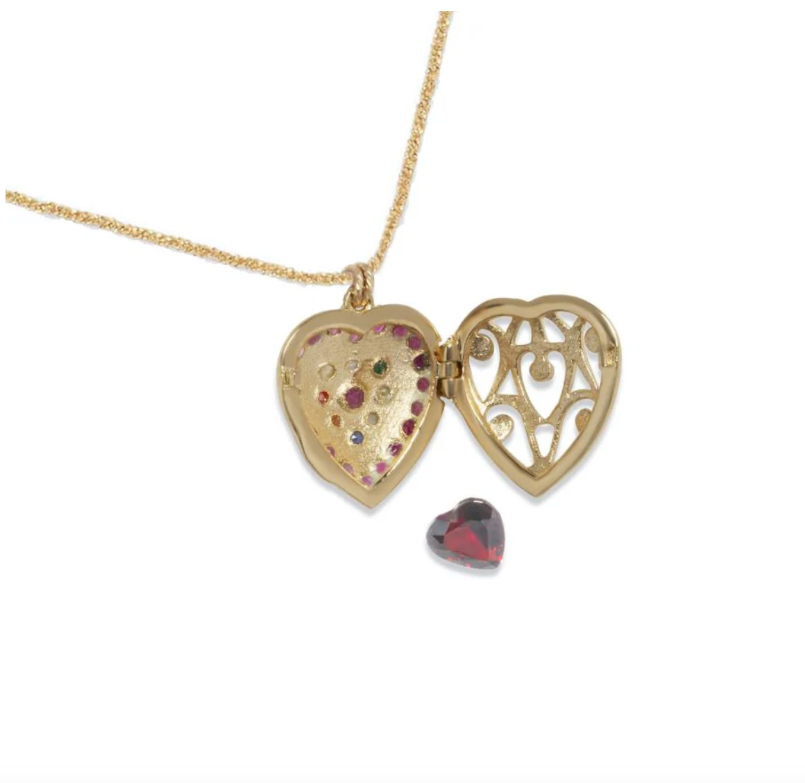 Collier Heart Locket - Room Service