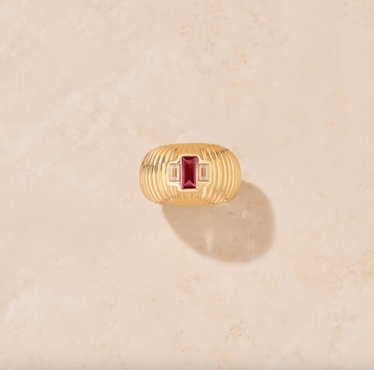 Bague Neela Rhodolite - Tityaravy