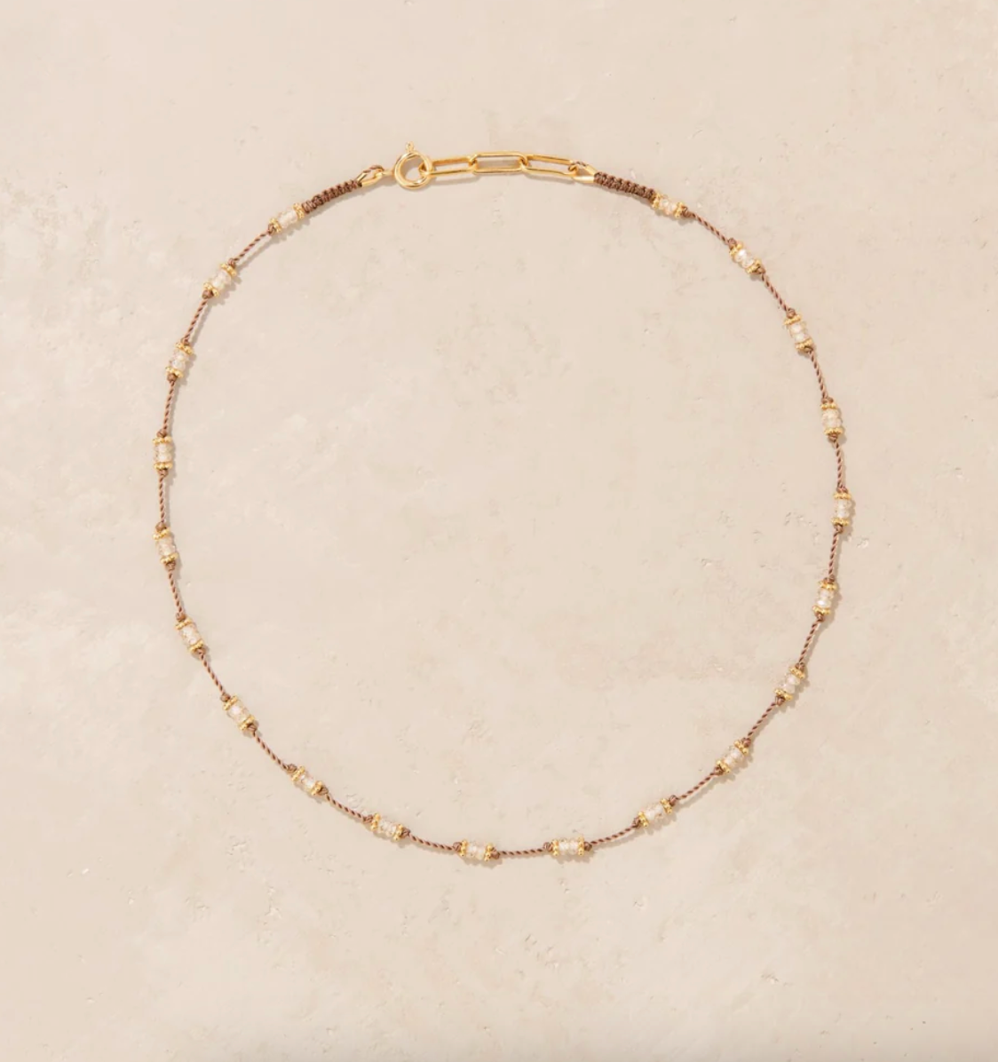 Collier Tiare Zircon Naturel - Tityaravy