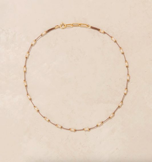 Collier Tiare Zircon Naturel - Tityaravy