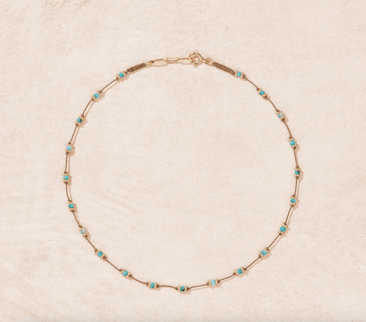 Collier Lotus Turquoise - Tityaravy