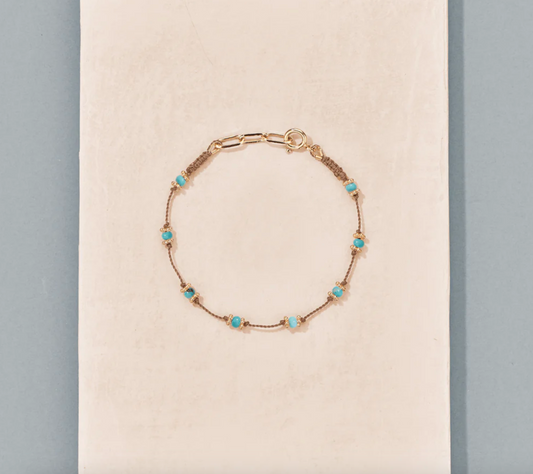 Bracelet Lotus Turquoise - Tityaravy