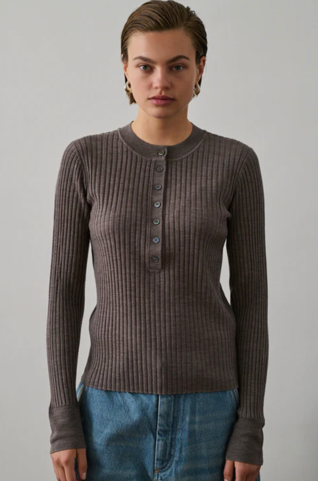 Pull Fin Buffalo Chataigne - Soeur