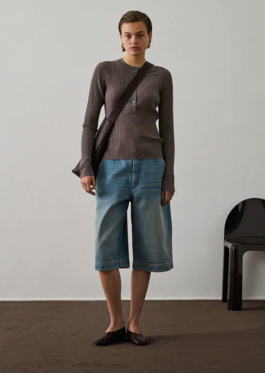 Pull Fin Buffalo Chataigne - Soeur