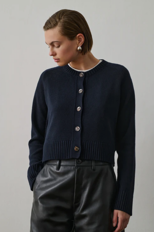 Cardigan Virginia Navy - Soeur