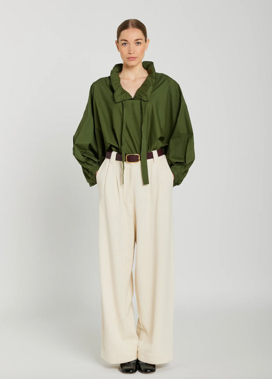 Blouse Clara Olive - V de Vinster
