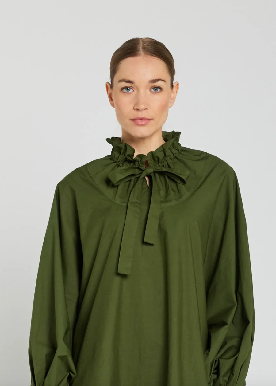 Blouse Clara Olive - V de Vinster