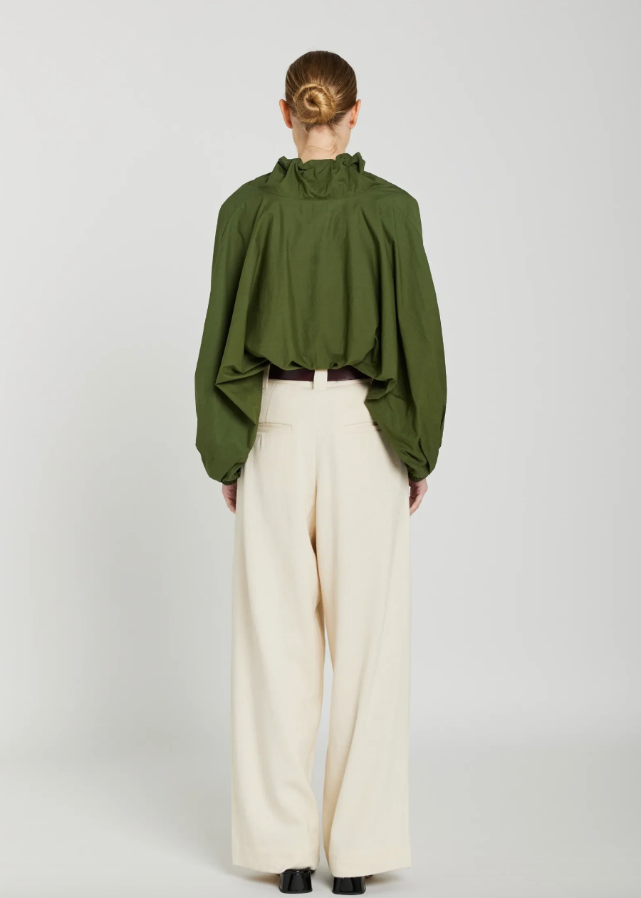 Blouse Clara Olive - V de Vinster