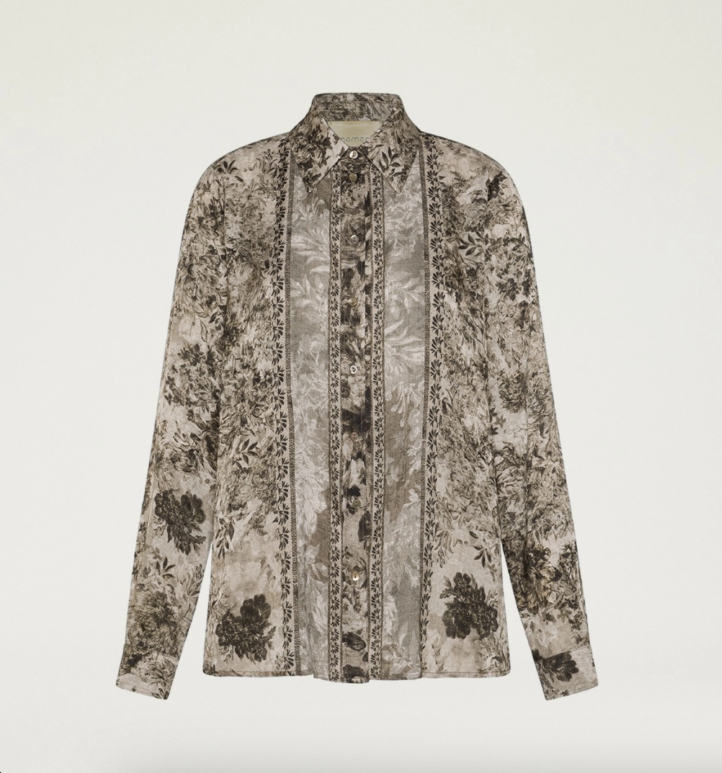 Chemisier Arles Jacquard Imprimé - Momoni