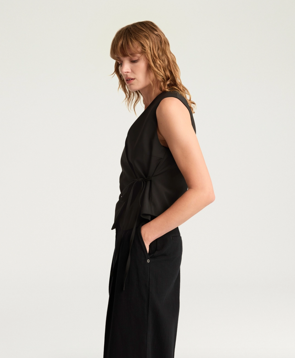 Gilet Ceylon Noir - Momoni
